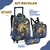 Kit Mochila Rodinha C/ Alças de Costas+ Lancheira + Estojo Duplo Dinossauro Escolar Infantil - comprar online