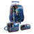 Kit Escolar Mochila de Rodinhas + Lancheira + Estojo Futebol Soccer ChampionsChip Infantil - G - comprar online