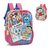 Mochila De Costa Turma Da Mônica Escolar Infantil Alça Acolchoada C/ Bolsos Laterais - loja online