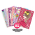 Caderno de Arame Espiral Bonecas Power Full Escolar Feminino Capa Dura 15 Matérias
