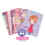 Caderno Arame Espiral 20 Matérias Bonecas Feminino Power Full Capa Dura