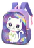 Mochila de Costa Infantil Escolar Gatinha Cindy Gata Alças - comprar online