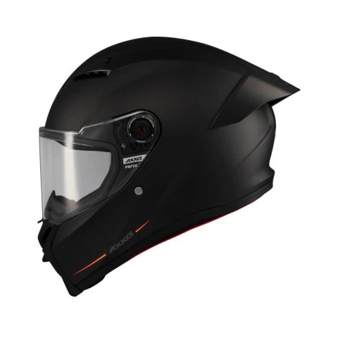 Casco Axxis Fenix Solid A1 Negro Mat