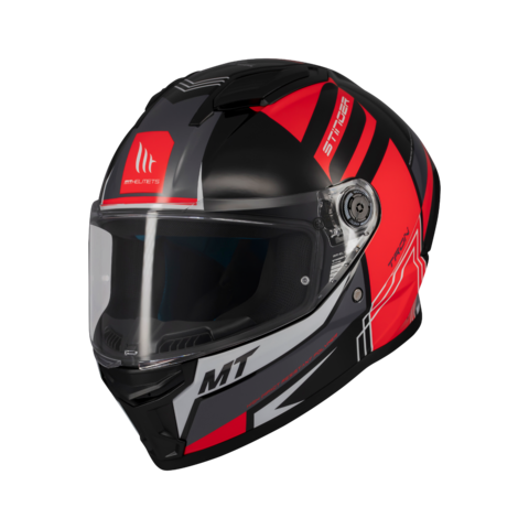 Casco Integral MT Helmets Stinger 2 Tron B15 Brillo - comprar online