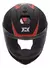 Imagen de Casco Moto Integral Axxis Draken S Frantic B5 Rojo Mate