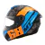 Casco MT Helmets Targo Pro Welcome D4 Integral Naranja Brillante