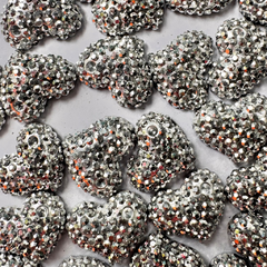 Charms para fundas con forma de corazón con brillos! - comprar online