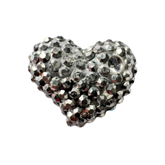 Charms para fundas con forma de corazón con brillos! en internet