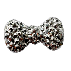 Charms para fundas con forma de moño con brillos! en internet