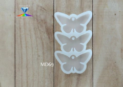 MOLDE DIJE MARIPOSA X 3 MD69