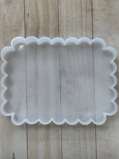 MOLDE BANDEJA ODULADA NUBE 19x14cm -MD298