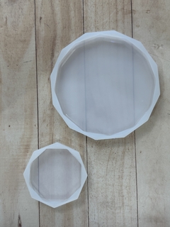 MOLDE POSAVASO DODECAGONO Y OCTÓGONO 6cm -MD299