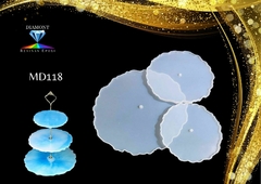 MOLDE SET PORTA CUPCAKE MD118