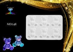 MD148 Molde ositos x6