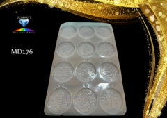 MD176 MOLDE MEDALLA SIGNOS DEL ZODIACO