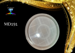 MD191 BANDEJA CIRCULAR CUADRICULADA