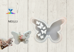 Molde adorno MARIPOSA con Maripositas caladas MD322 - comprar online