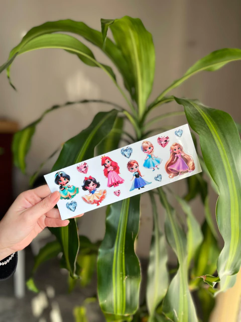 PRINCESAS - TRANSFER UV DTF - comprar online
