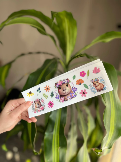 CAPIBARA - TRANSFER UV DTF - comprar online