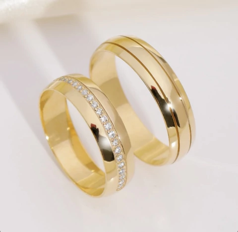 Alianças de Casamento Chave do Meu Amor - comprar online