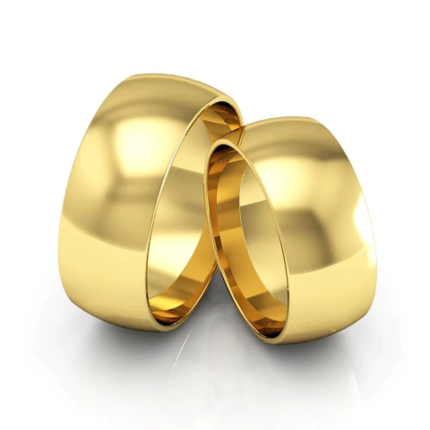 Alianças de Casamento Ecos da Eternidade