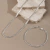Conjunto Corrente e Pulseira Prata 4mm