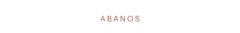 Banner da categoria ABANOS