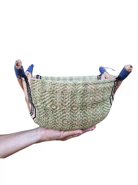 Cesto Xingu Verde Folha