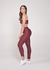 Calça bicolor Alícia marsala com off - comprar online