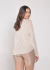 Tapa bumbum Olívia - Creme - rainbow fit.com.br