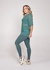 Blusa de Tule Nina - Verde Jade - rainbow fit.com.br