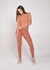 Tapa bumbum Olívia - Conhaque - rainbow fit.com.br