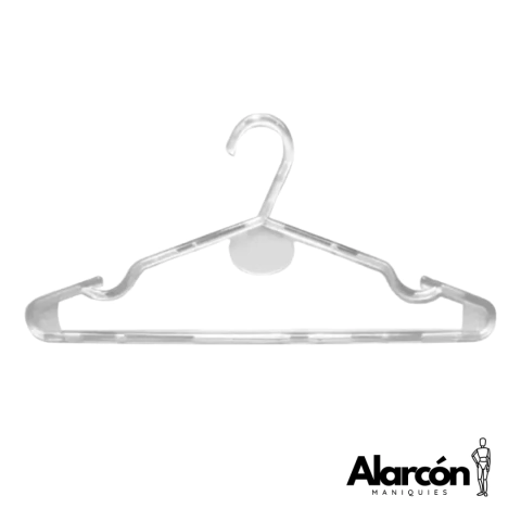 Percha Acrílica Adulto (10 unidades)