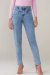 Calça jeans mom azul claro anos 80
