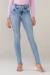 Foto frontal da Calça juliana skinny azul claro