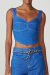 Cropped azul andreza