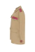 Parka amêndoa com bordados em pedrarias - loja online