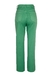 Calça jeans reta verde foto costas em still