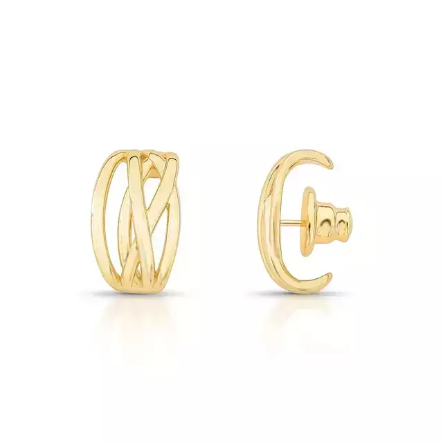 Brinco Golden Core - Dourado Liso