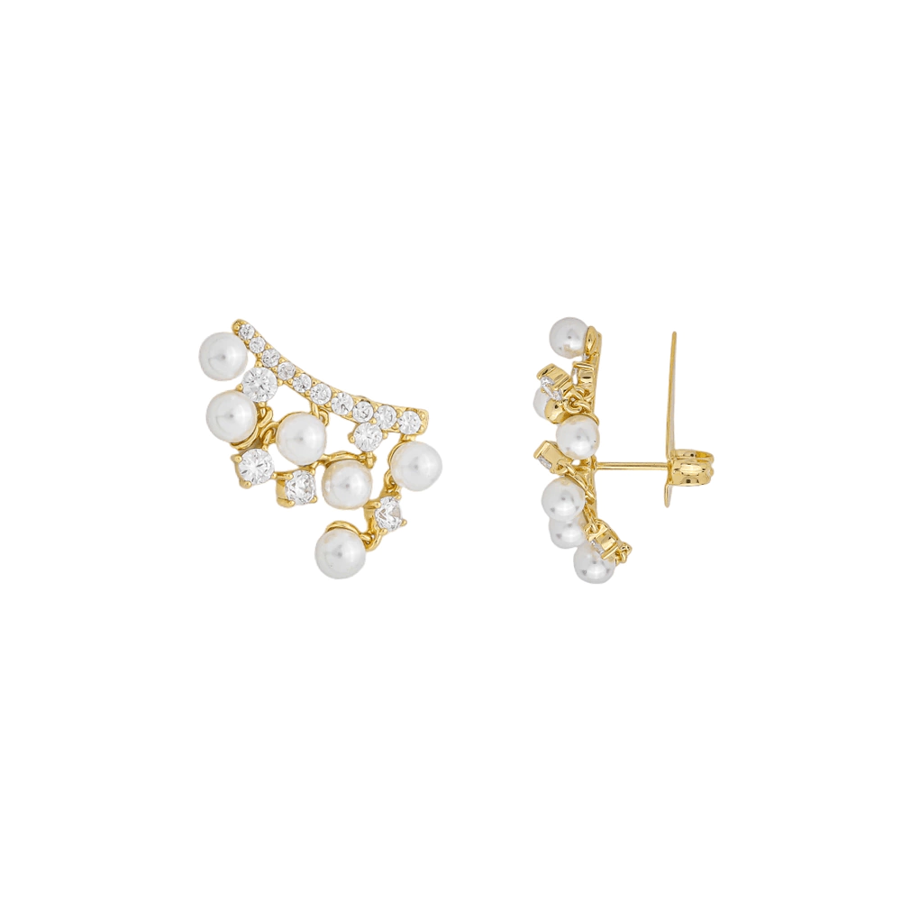 Brinco Shine Pearls
