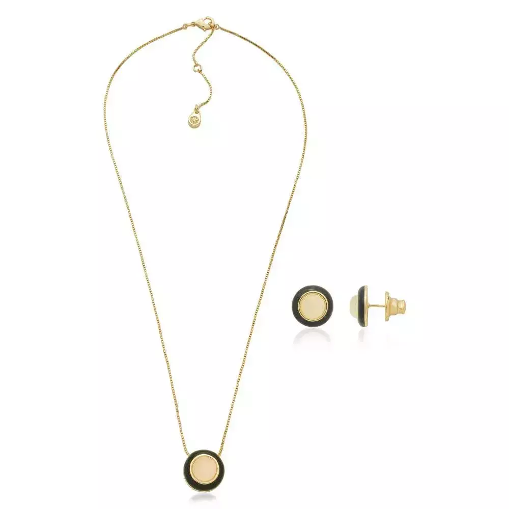 Conjunto Catshine - Dourado Preto