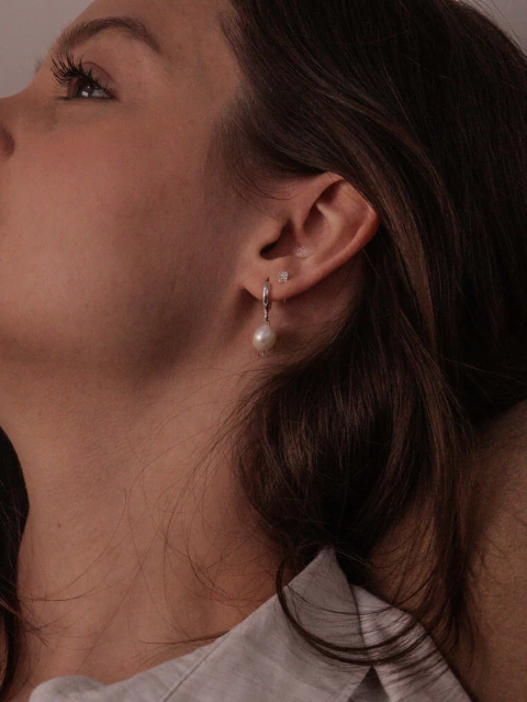 Argola Pearl - comprar online