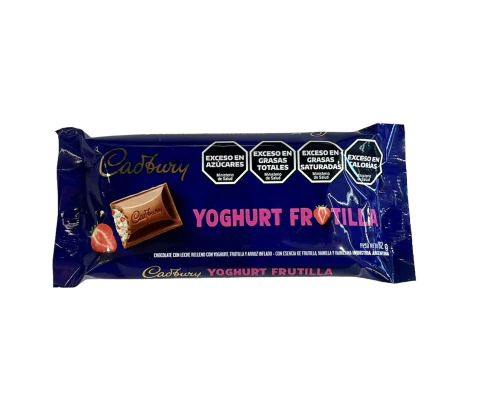Cadbury "Yoghurt frutilla" 82 grs