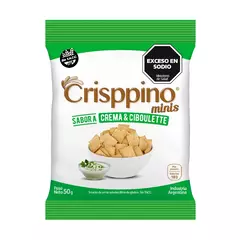 Crisppino "Crema y ciboulette" 50 grs