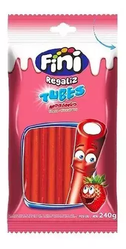 Fini Tubes "Frutilla" 240 grs