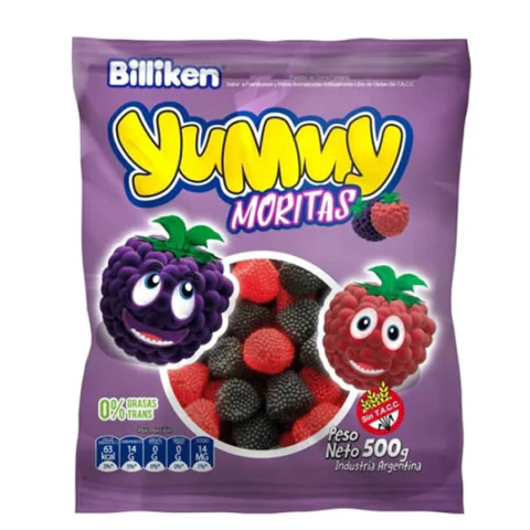 Yummy "Moritas" 500 grs