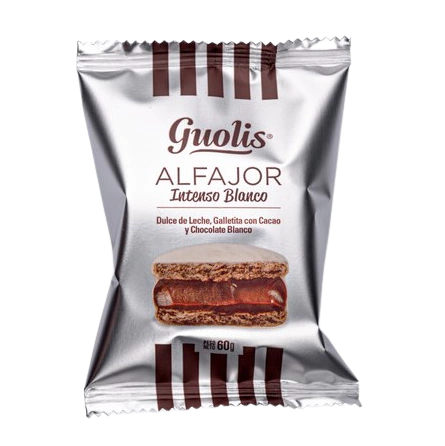 Alfajor Guolis "Intenso blanco"