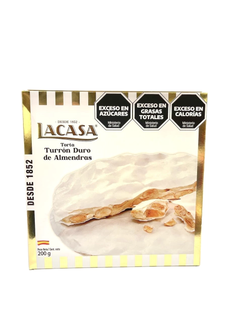 Lacasa "Torta dura de almendras" 200 grs