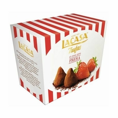 Lacasa trufas al cacao pura "Fresa" 200 grs