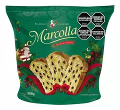 Marcolla pan dulce "c/chips" 500 grs